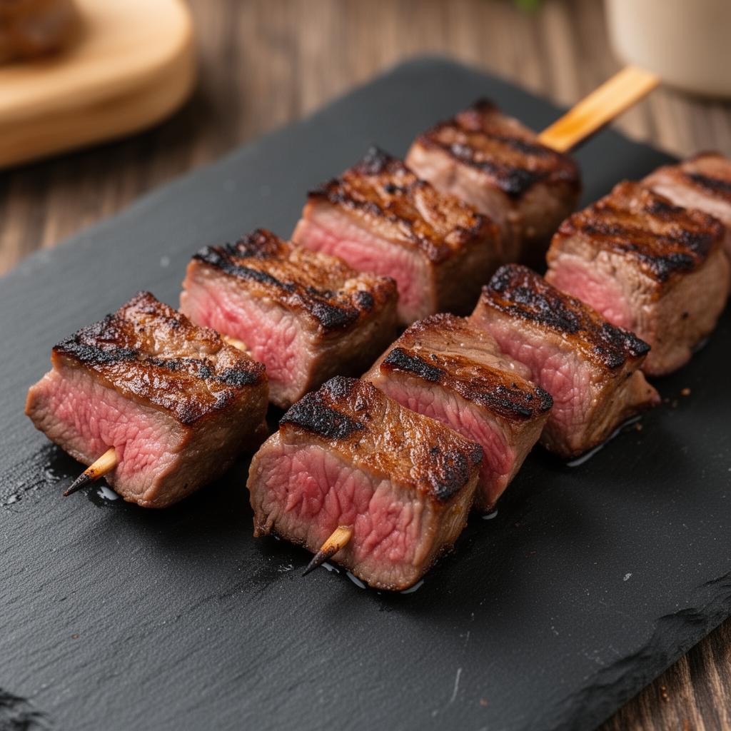 Brochette de canard