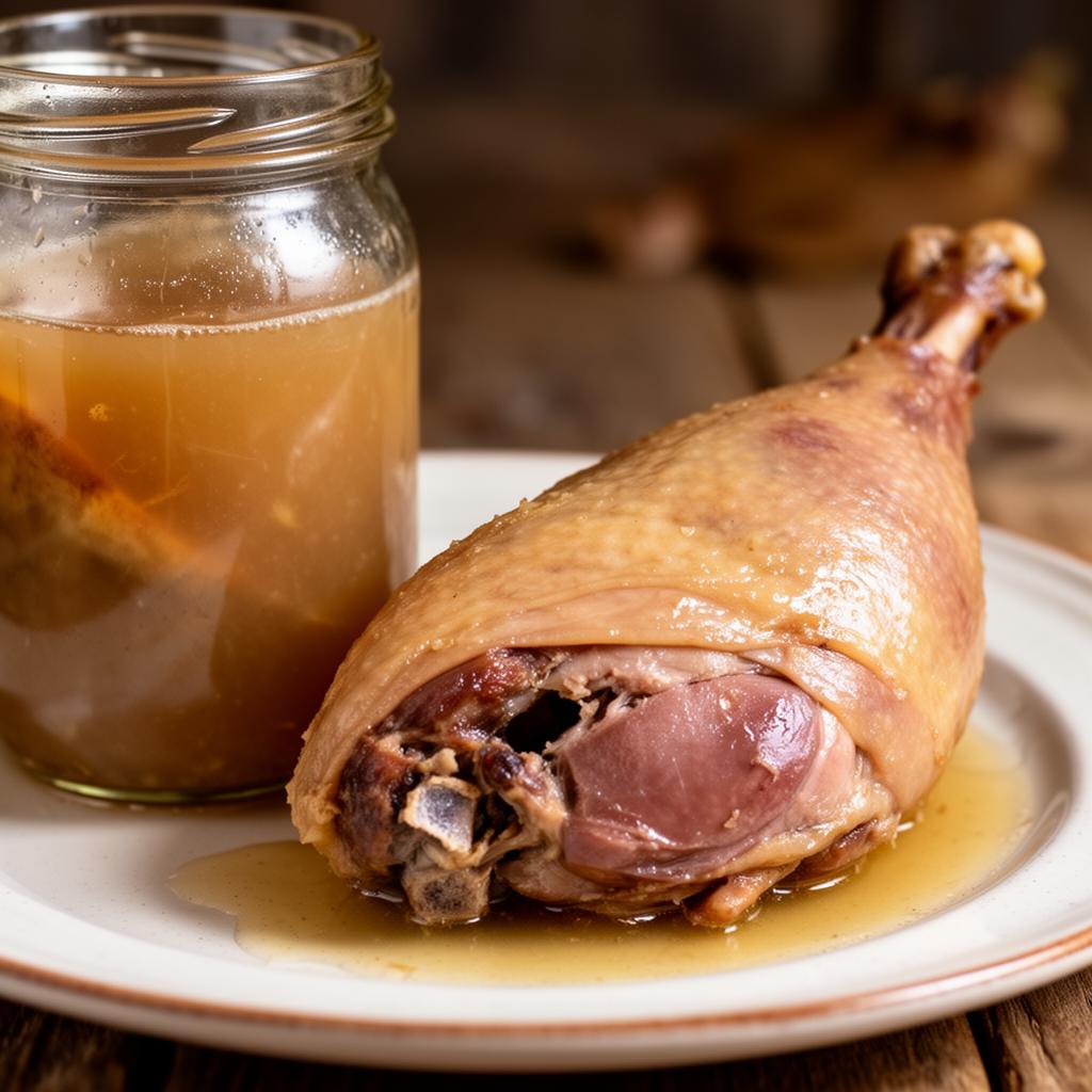 Cuisse de canard confite