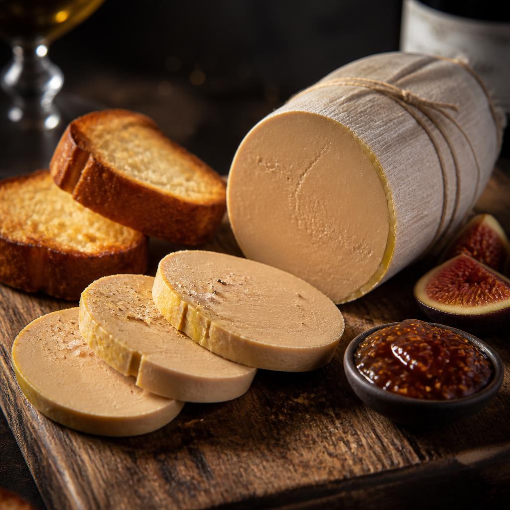 Foie gras d'oie mi-cuit, ballotin 500g