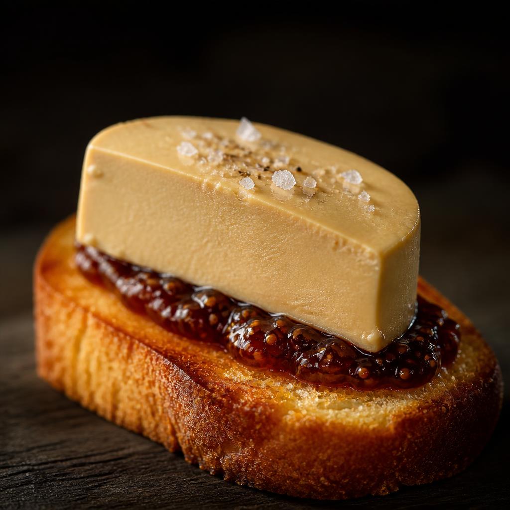 Foie gras de canard mi-cuit