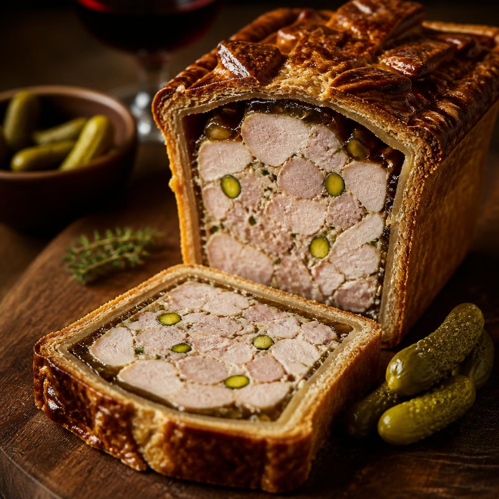 Pâté en croûte de poulet