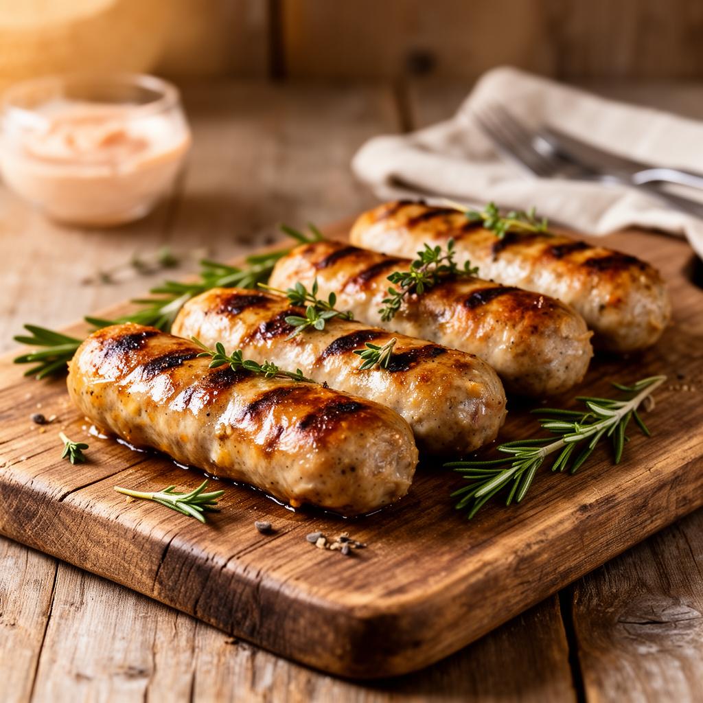 Saucisse 100 % poulet
